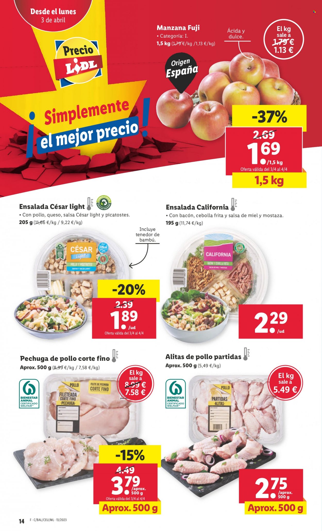Folleto Lidl - 30/03/23 - 04/04/23. Página 14