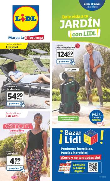 Folleto actual Lidl - 30/03/23 - 04/04/23.