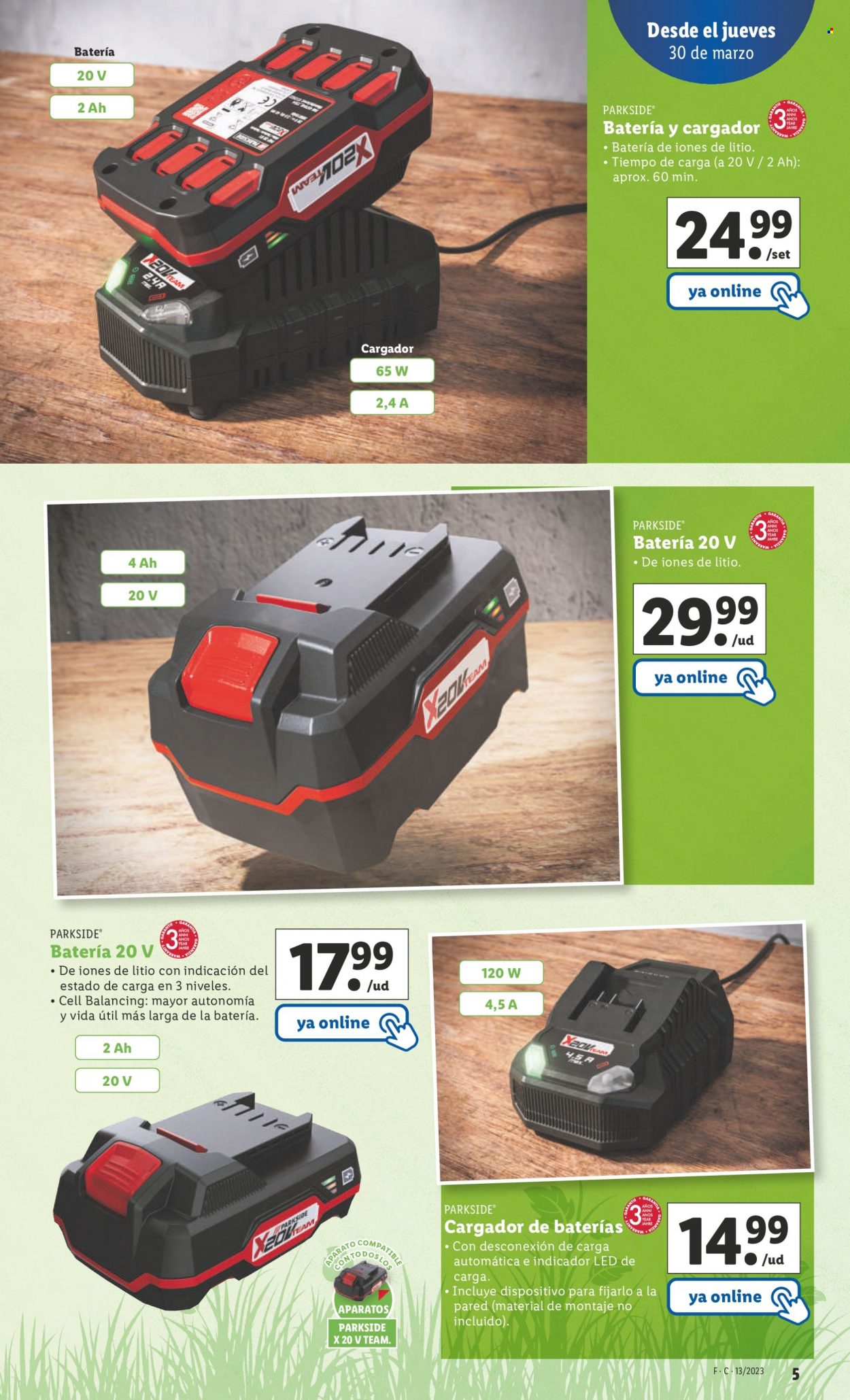 Folleto Lidl - 30/03/23 - 04/04/23. Página 5