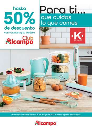 Folleto actual Alcampo - 24/03/23 - 15/05/23.