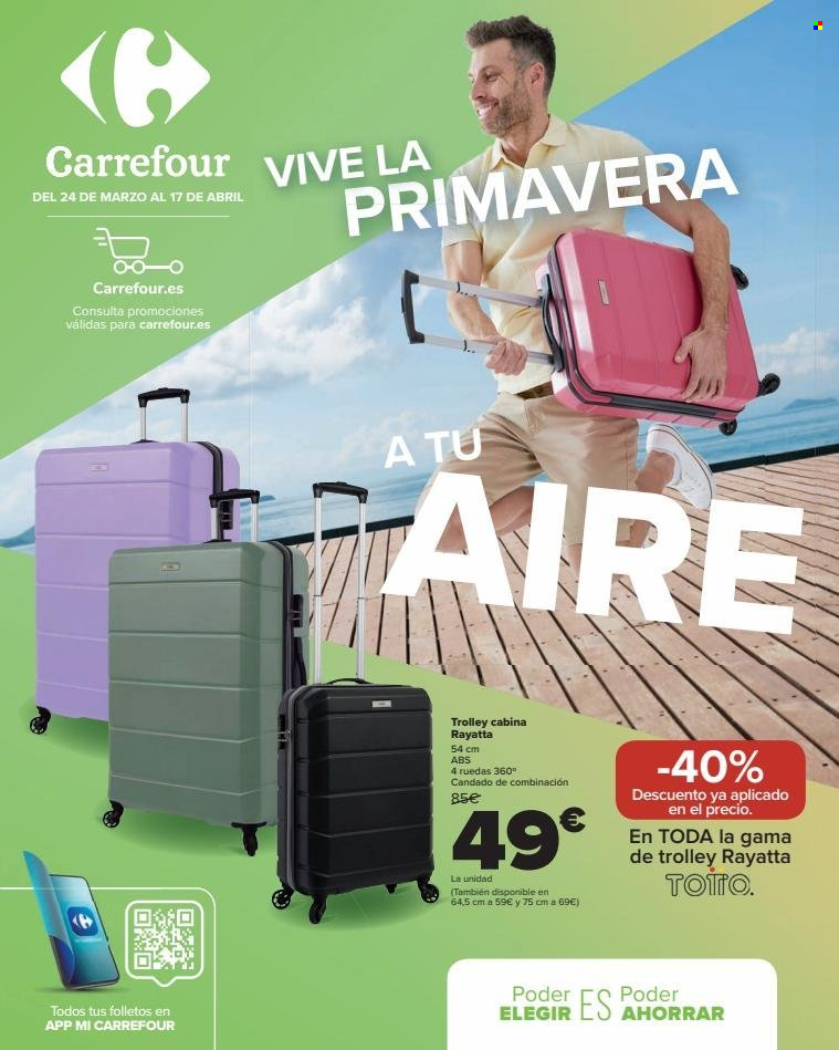Folleto Carrefour - 24/03/23 - 17/04/23. Página 1