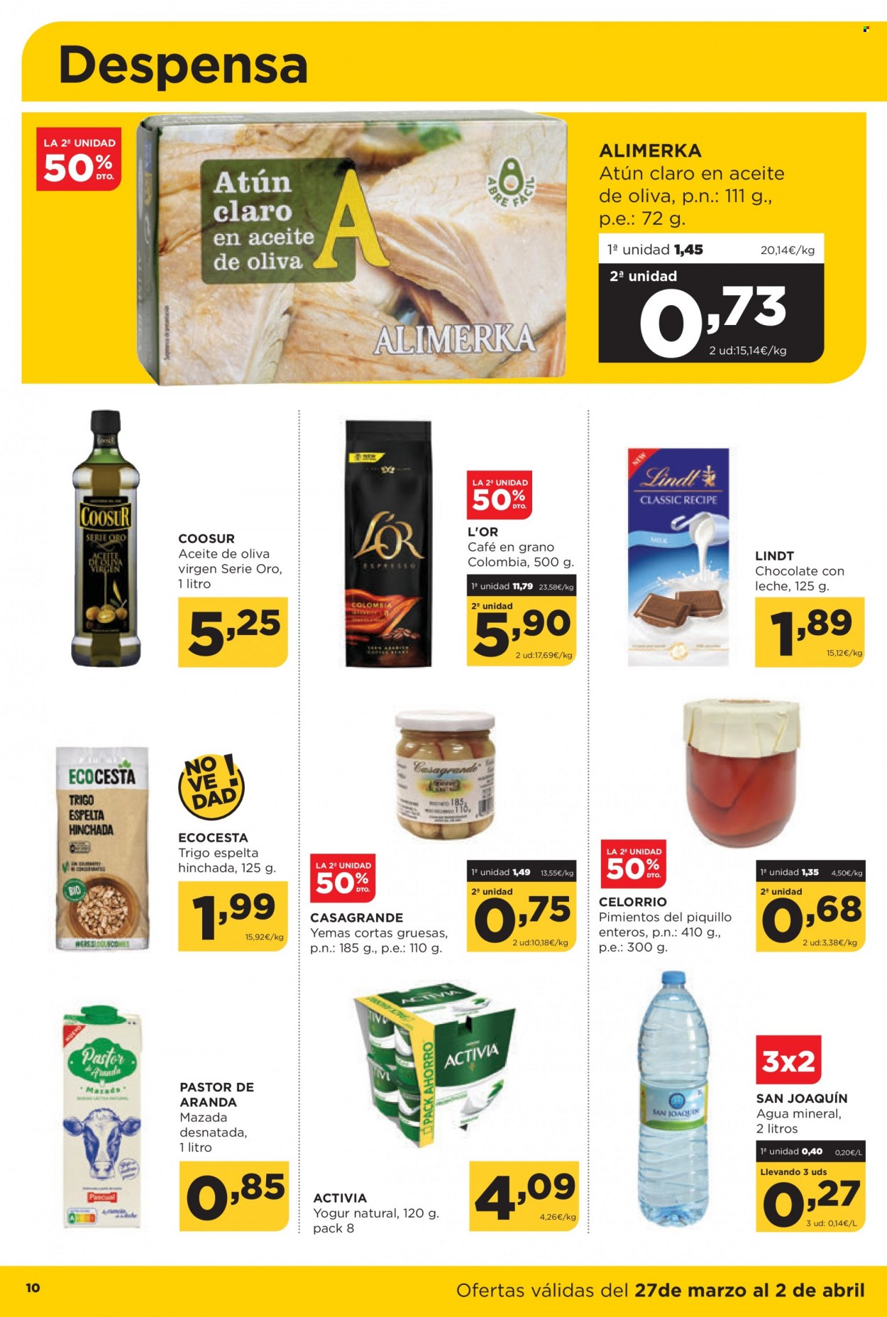 Folleto Alimerka - 27/03/23 - 02/04/23. Página 10
