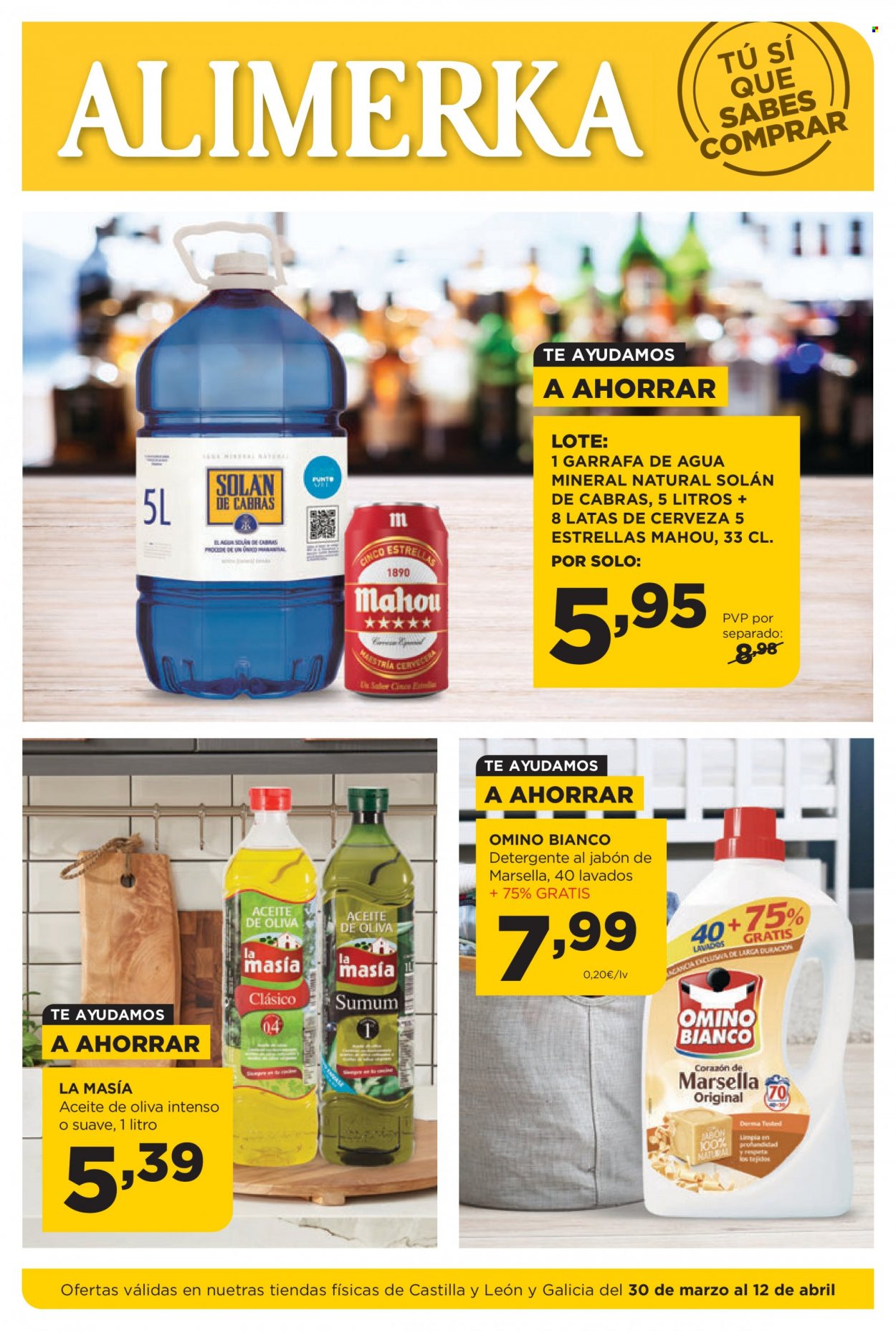 Folleto Alimerka - 30/03/23 - 12/04/23. Página 1