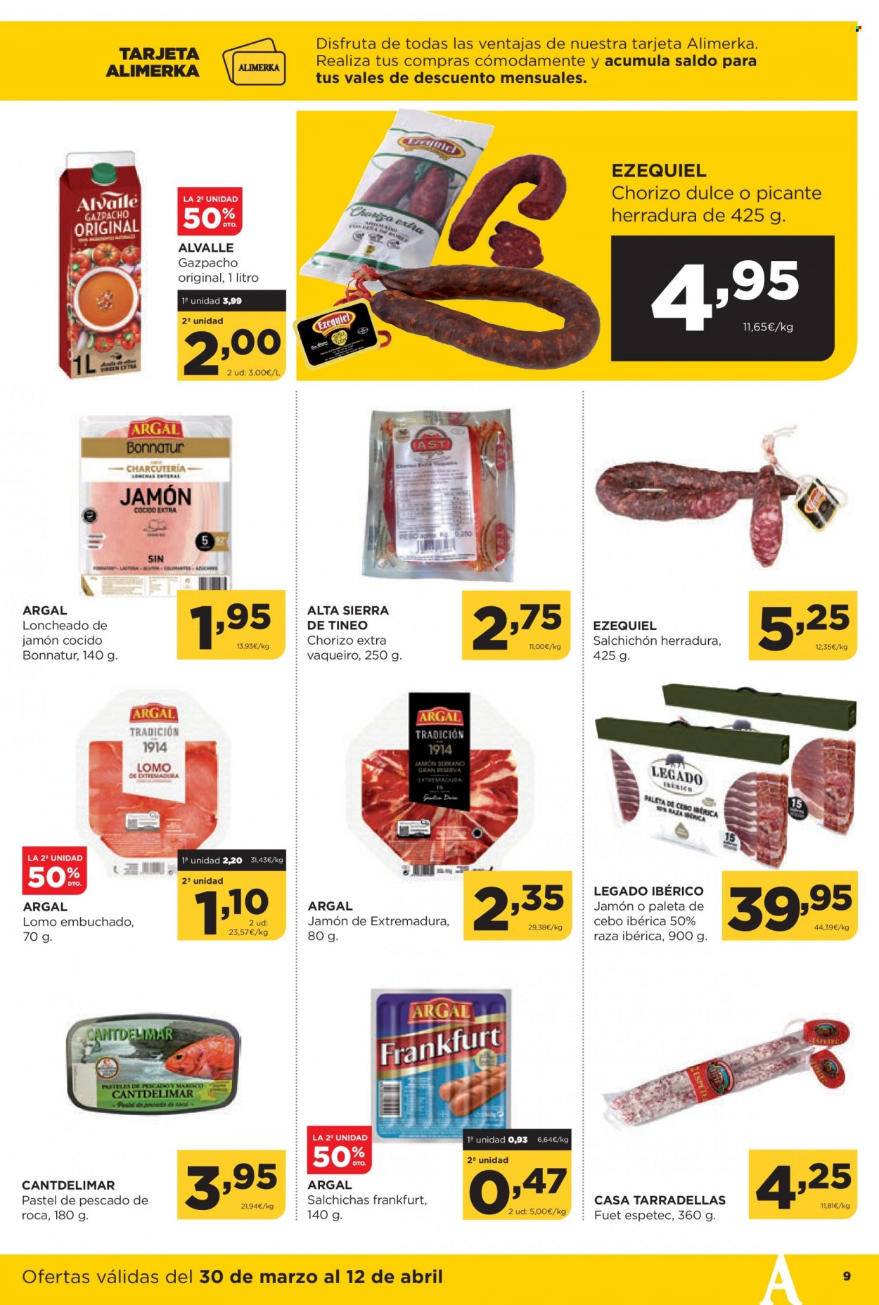 Folleto Alimerka - 30/03/23 - 12/04/23. Página 9