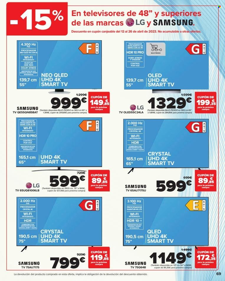 Folleto Carrefour - 28/03/23 - 11/04/23. Página 69