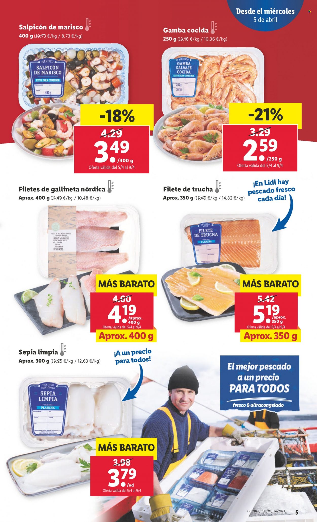Folleto Lidl - 05/04/23 - 12/04/23. Página 5