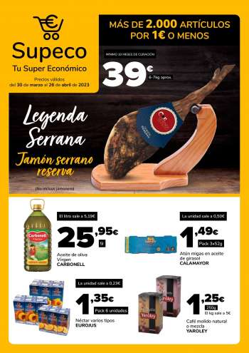 Folleto actual Supeco - 30/03/23 - 26/04/23.