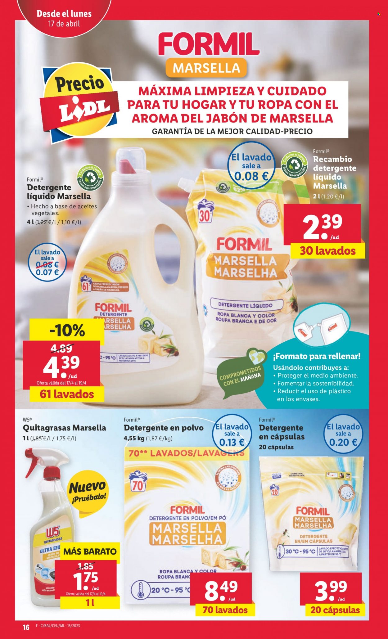 Folleto Lidl - 13/04/23 - 19/04/23. Página 16