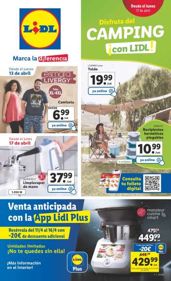 Folleto actual Lidl - 13/04/23 - 19/04/23.