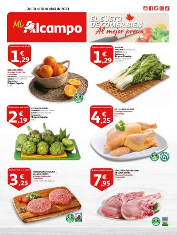 Folleto actual Alcampo - 10/04/23 - 18/04/23.