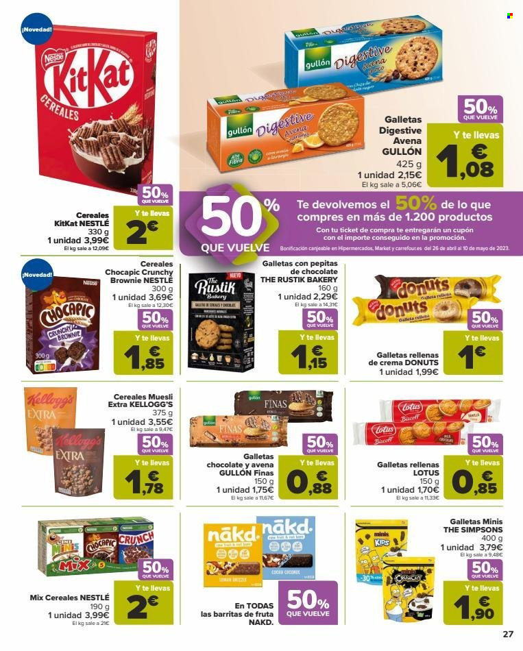 Folleto Carrefour - 12/04/23 - 25/04/23. Página 27