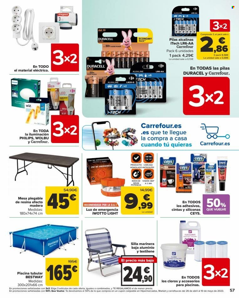 Folleto Carrefour - 12/04/23 - 25/04/23. Página 57