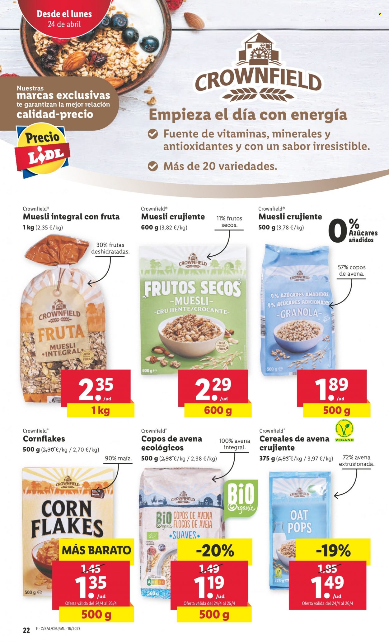 Folleto Lidl - 20/04/23 - 26/04/23. Página 22