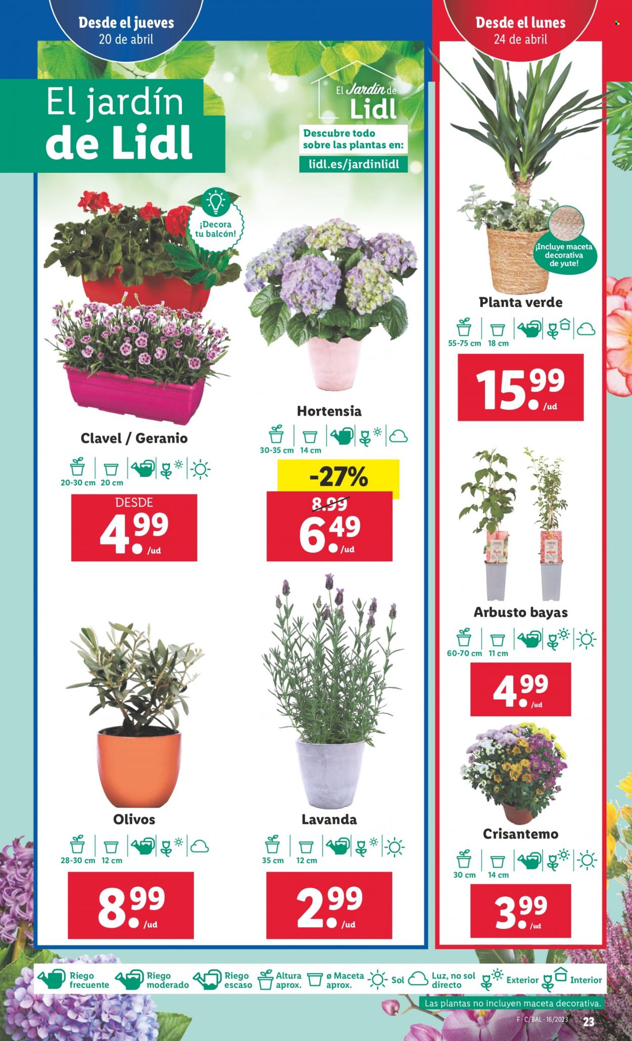 Folleto Lidl - 20/04/23 - 26/04/23. Página 23