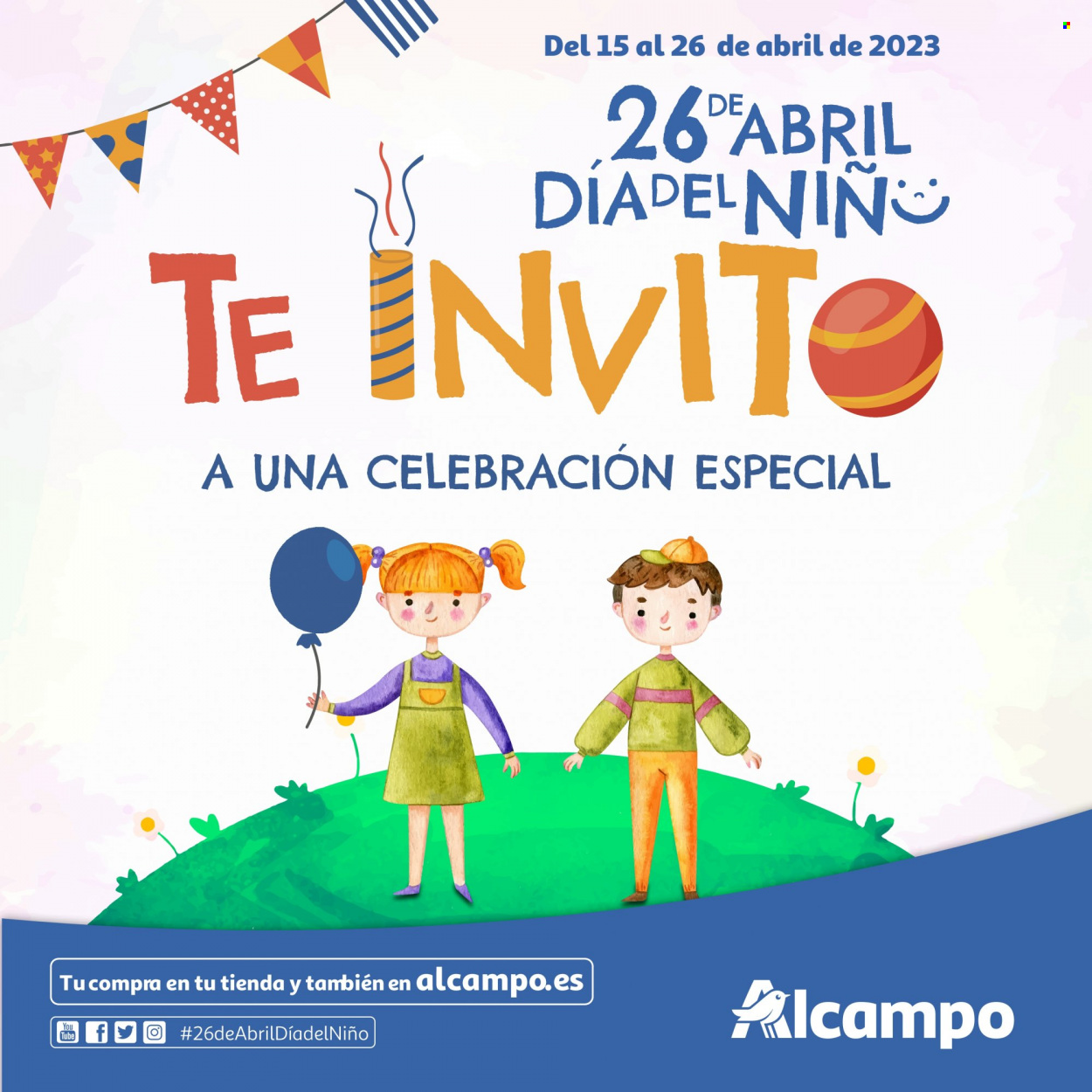 Folleto Alcampo - 15/04/23 - 26/04/23. Página 1