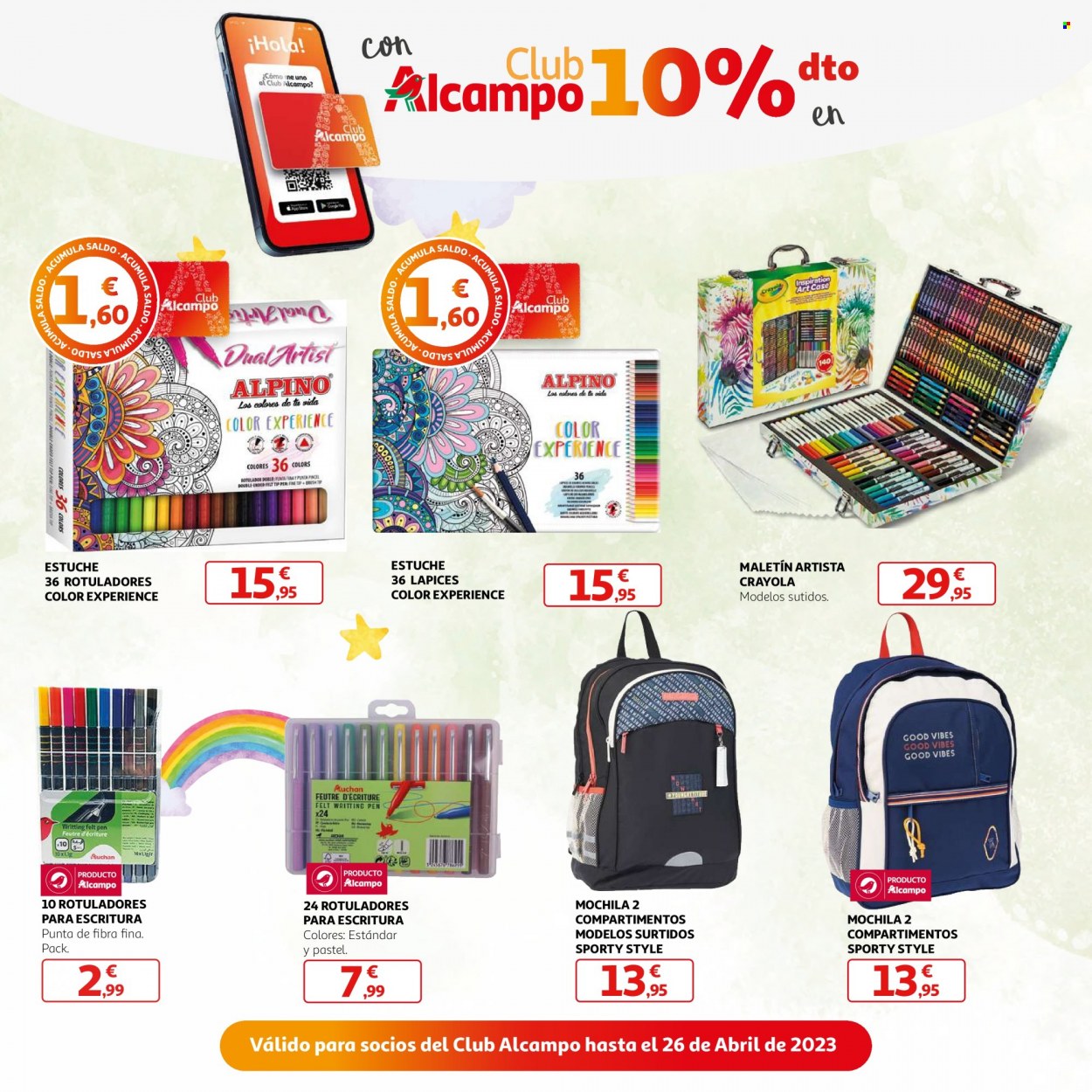 Folleto Alcampo - 15/04/23 - 26/04/23. Página 39