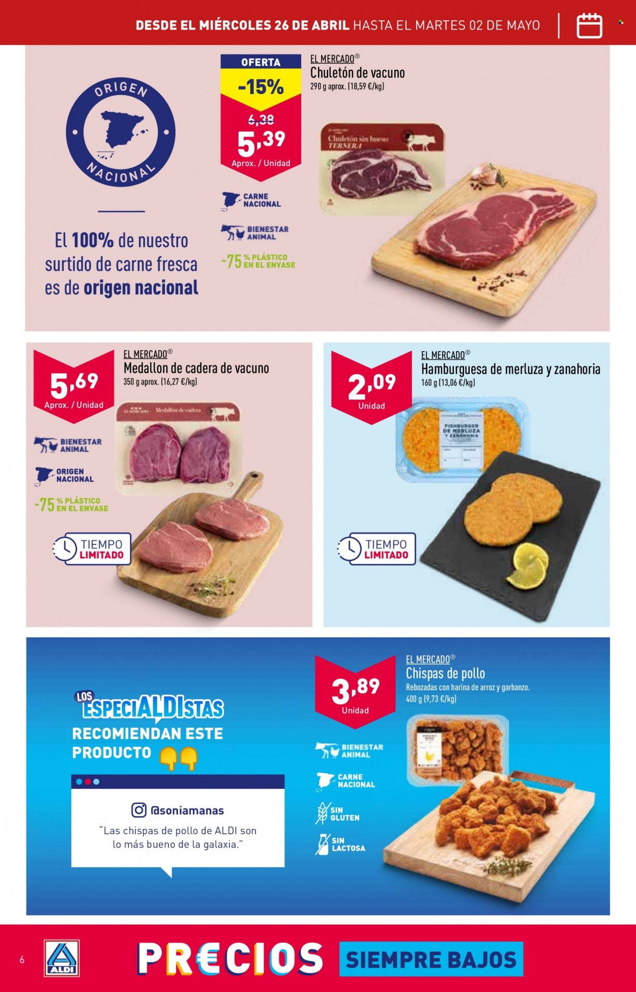 Folleto Aldi - 26/04/23 - 02/05/23. Página 6