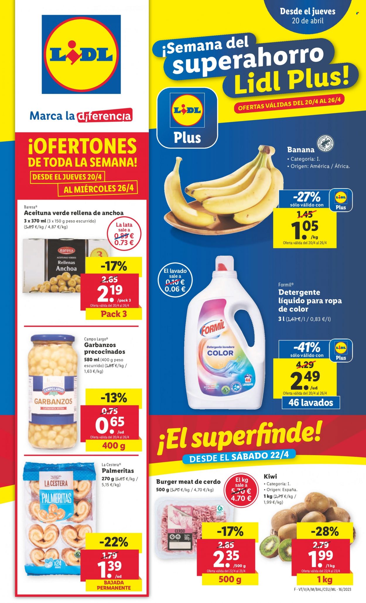 Folleto Lidl - 20/04/23 - 26/04/23. Página 1