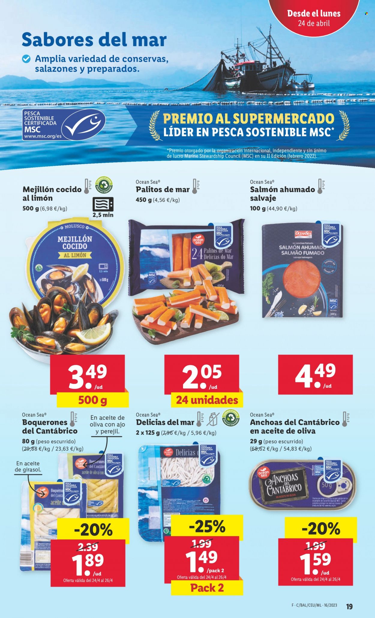 Folleto Lidl - 20/04/23 - 26/04/23. Página 19