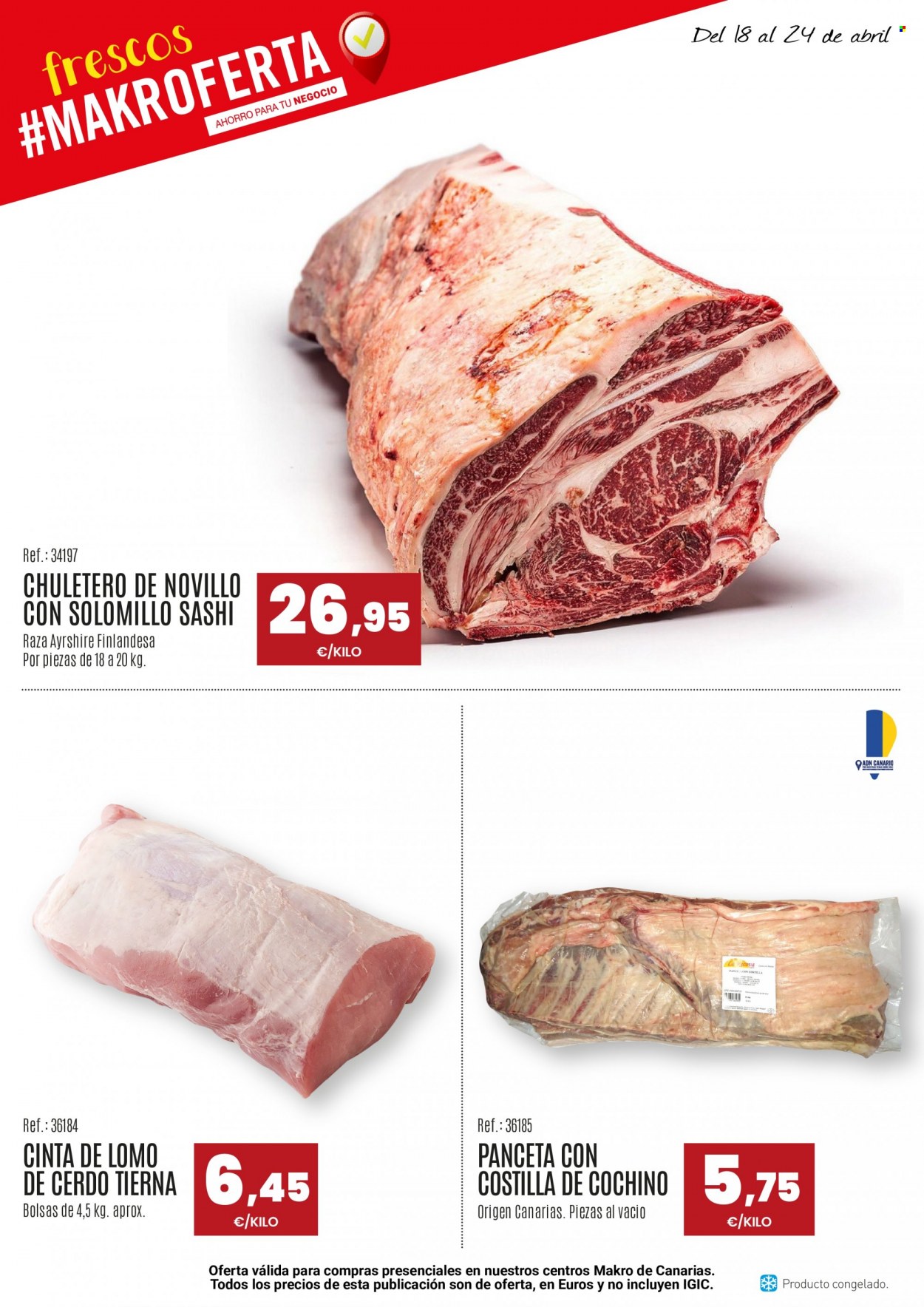 Folleto Makro - 18/04/23 - 24/04/23. Página 1