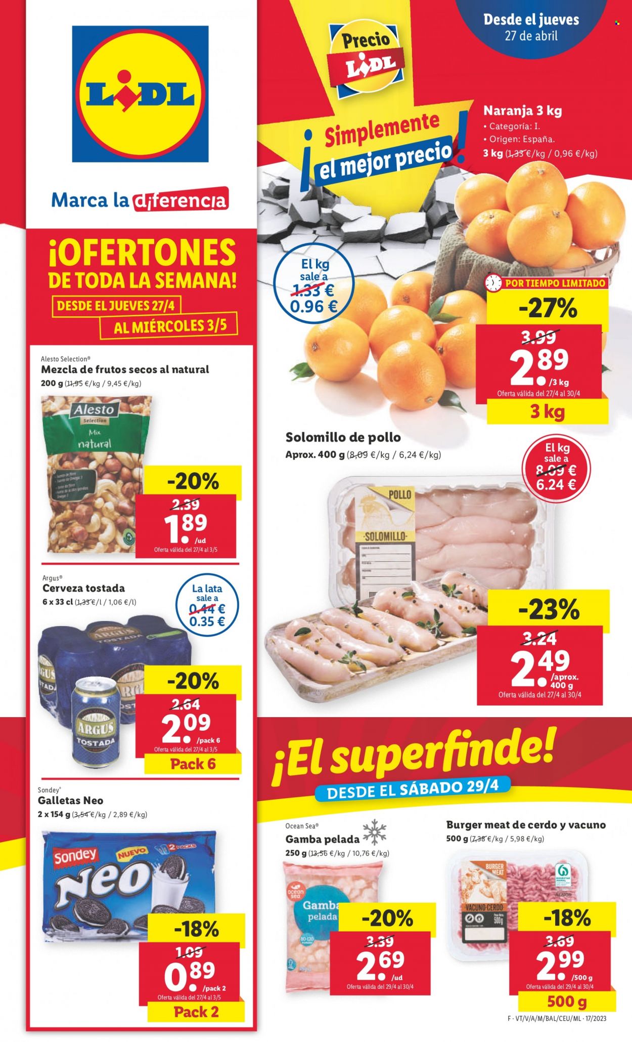 Folleto Lidl - 27/04/23 - 03/05/23. Página 1