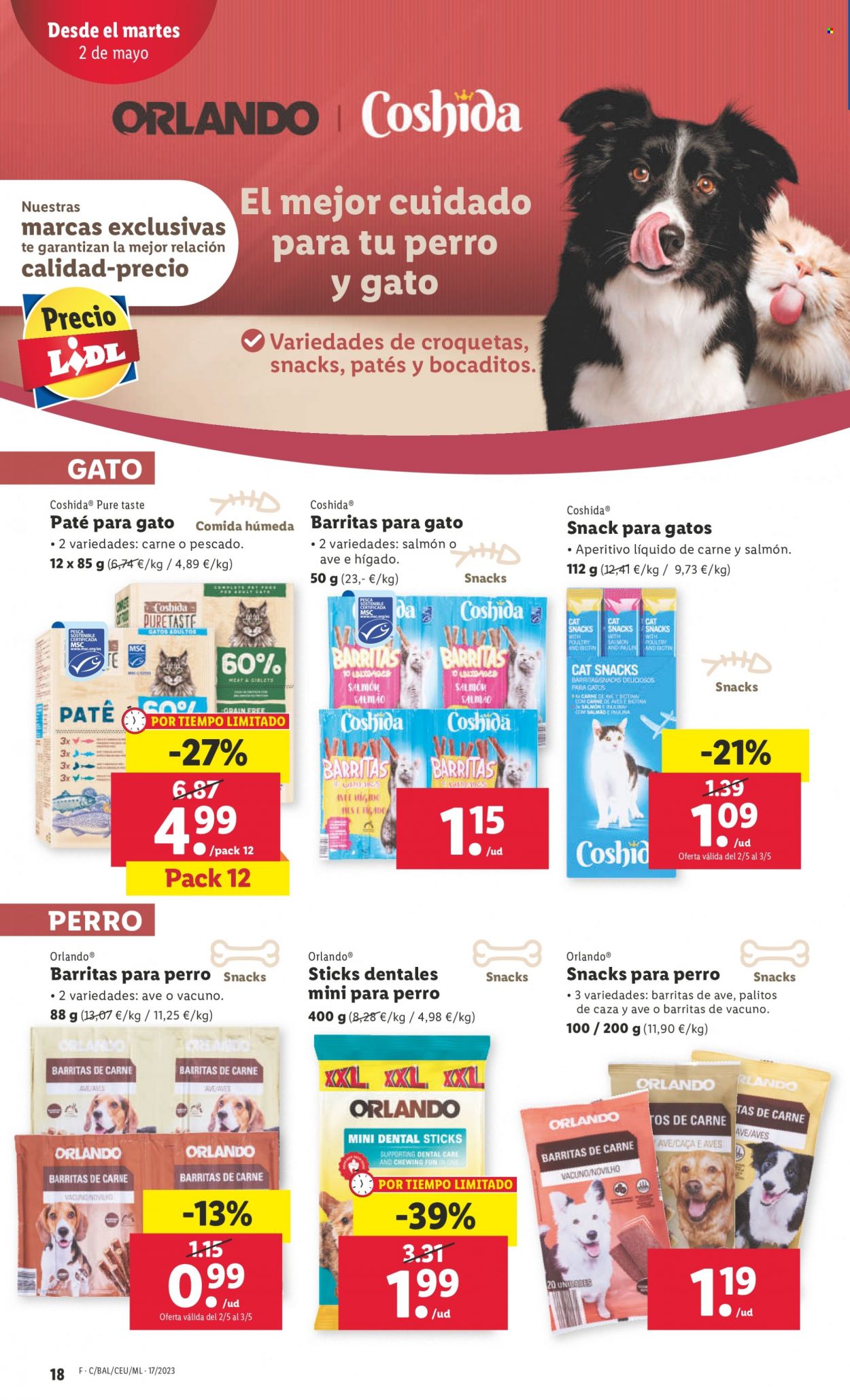 Folleto Lidl - 27/04/23 - 03/05/23. Página 18