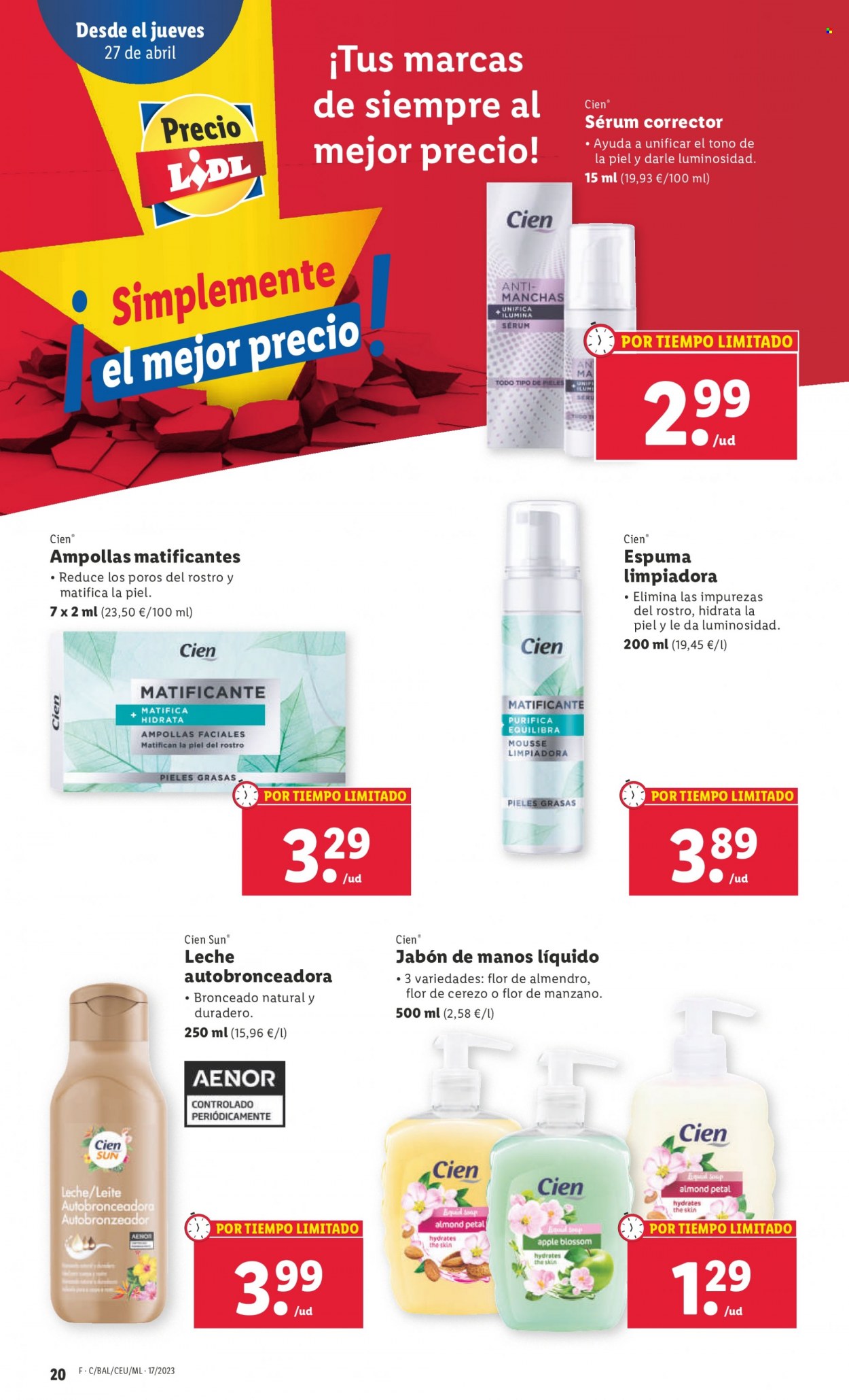 Folleto Lidl - 27/04/23 - 03/05/23. Página 20