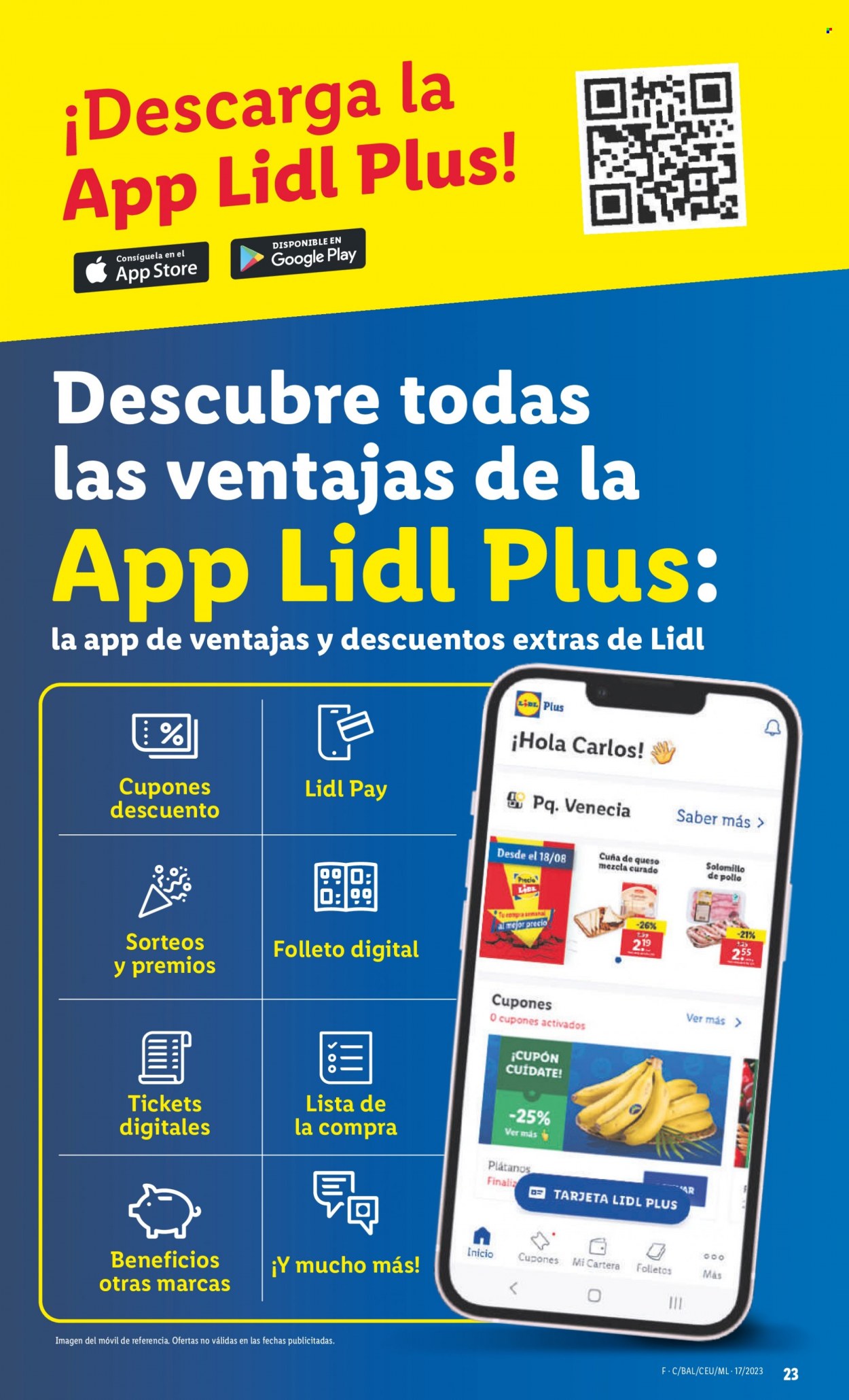 Folleto Lidl - 27/04/23 - 03/05/23. Página 23