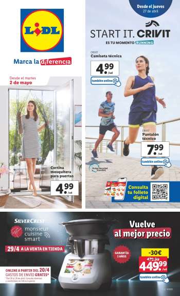Folleto actual Lidl - 27/04/23 - 03/05/23.