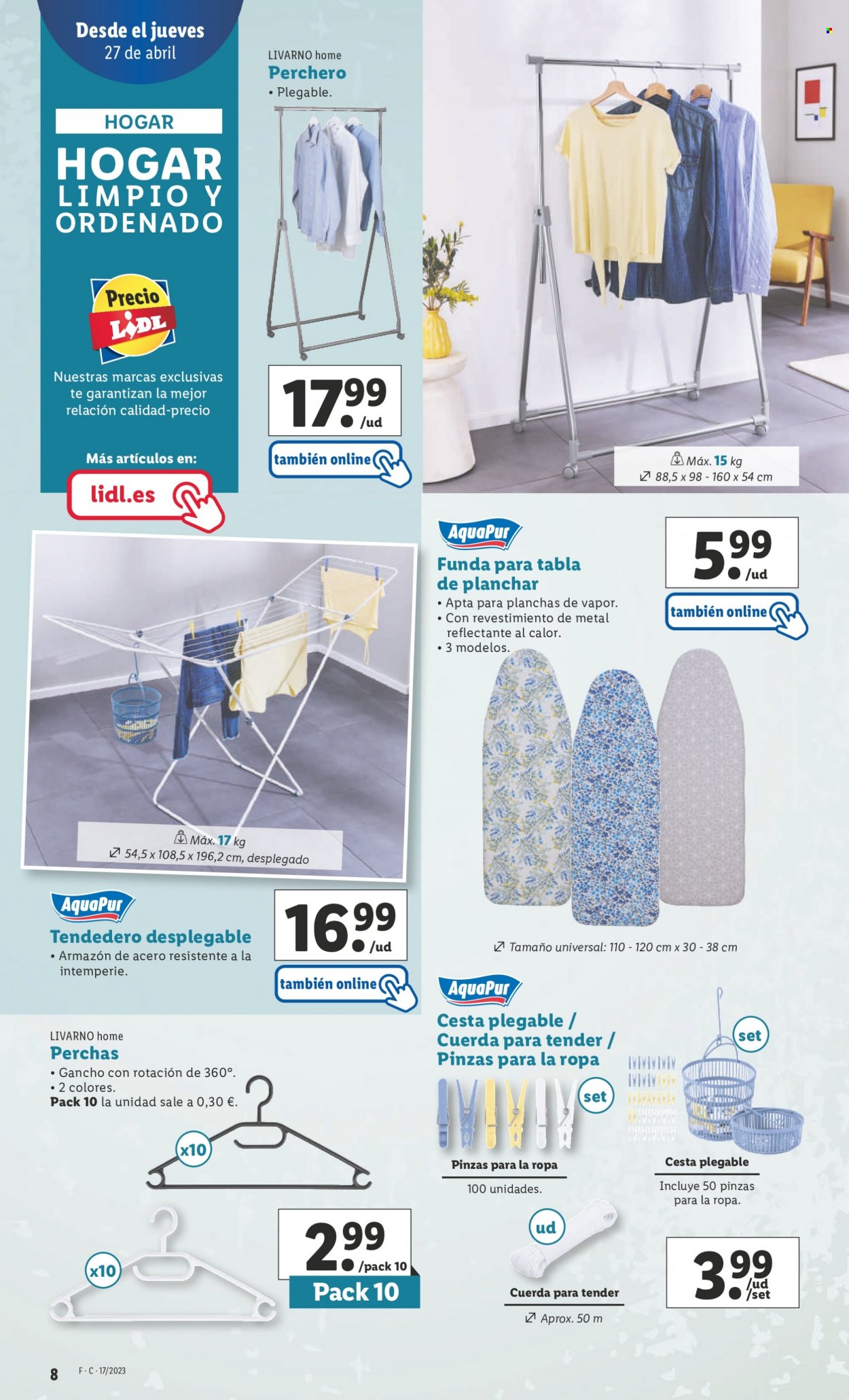 Folleto Lidl - 27/04/23 - 03/05/23. Página 8