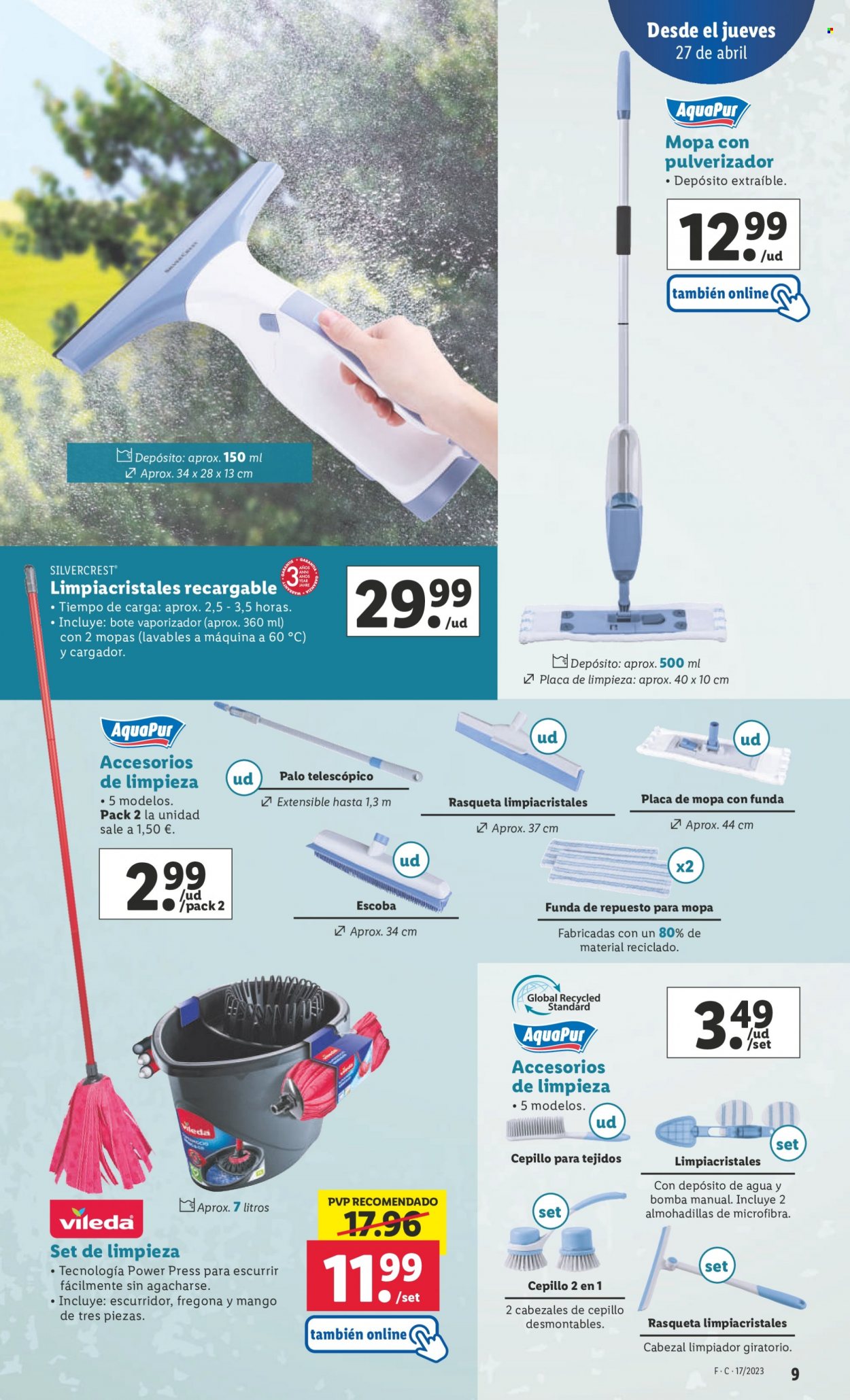 Folleto Lidl - 27/04/23 - 03/05/23. Página 9