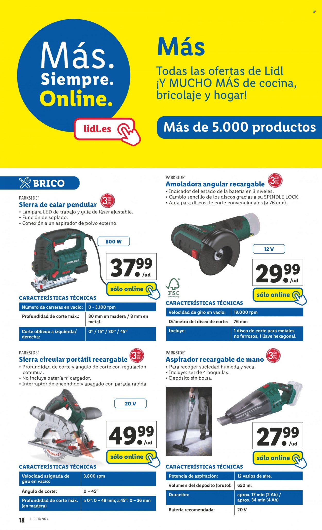 Folleto Lidl - 27/04/23 - 03/05/23. Página 18