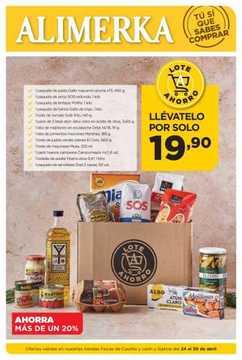 Folleto actual Alimerka - 24/04/23 - 30/04/23.