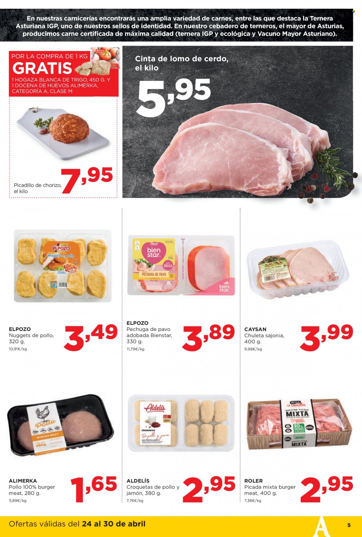 Folleto Alimerka - 24/04/23 - 30/04/23. Página 5