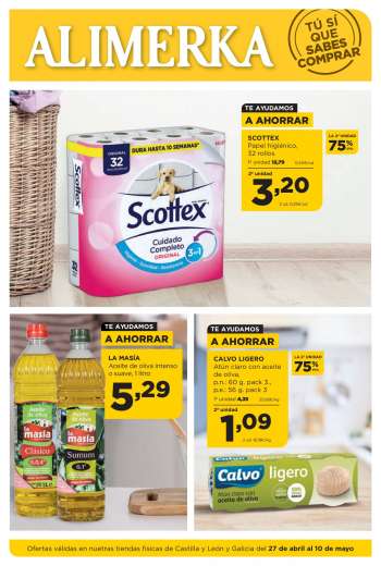 Folleto actual Alimerka - 27/04/23 - 10/05/23.