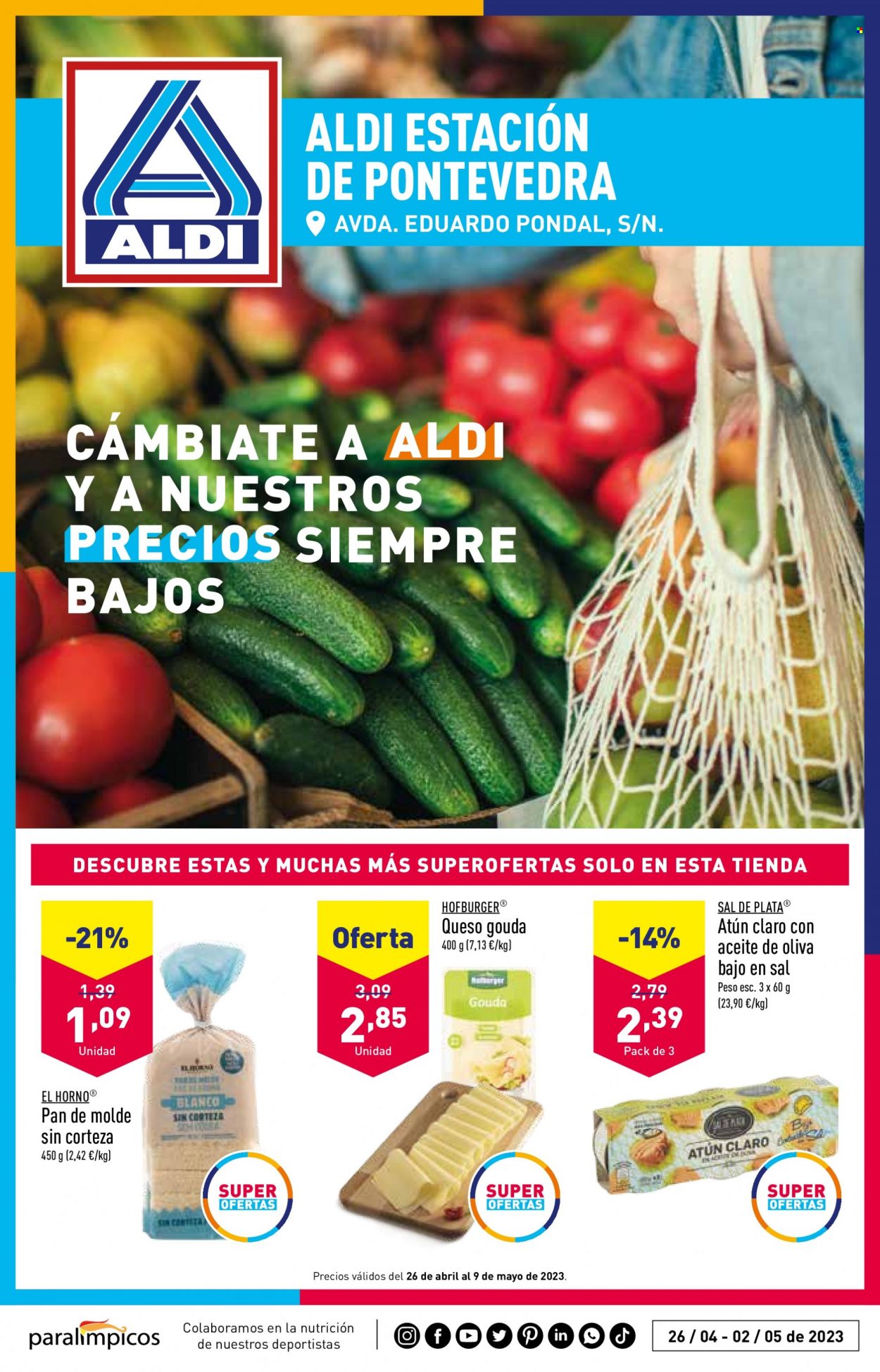 Folleto Aldi - 26/04/23 - 02/05/23. Página 1