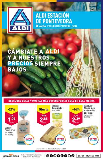 Folleto actual Aldi - 26/04/23 - 02/05/23.