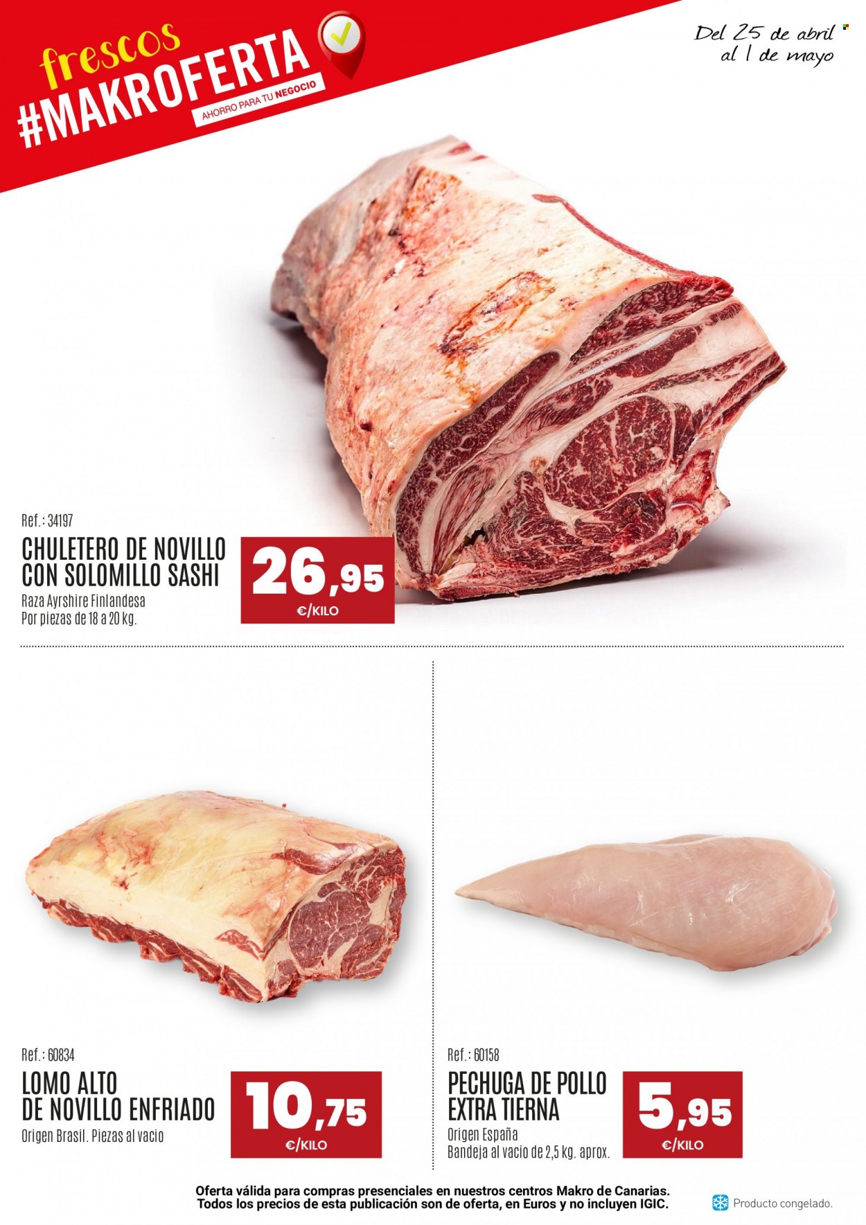 Folleto Makro - 25/04/23 - 01/05/23. Página 1