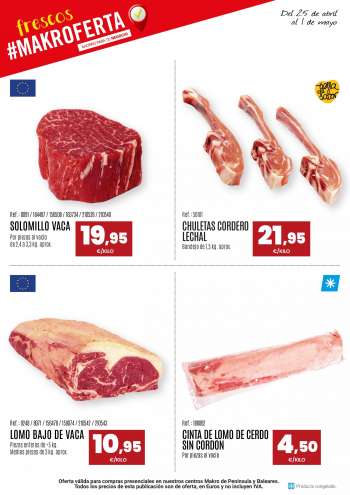Folleto actual Makro - 25/04/23 - 01/05/23.