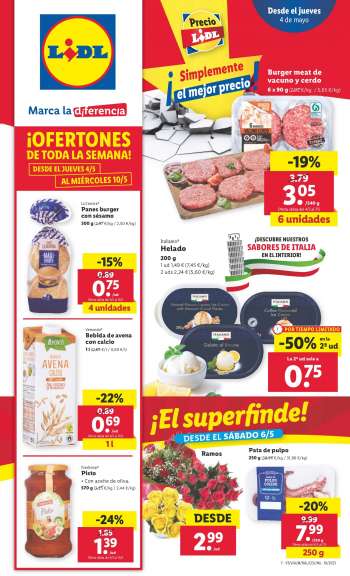 Folleto actual Lidl - 04/05/23 - 10/05/23.