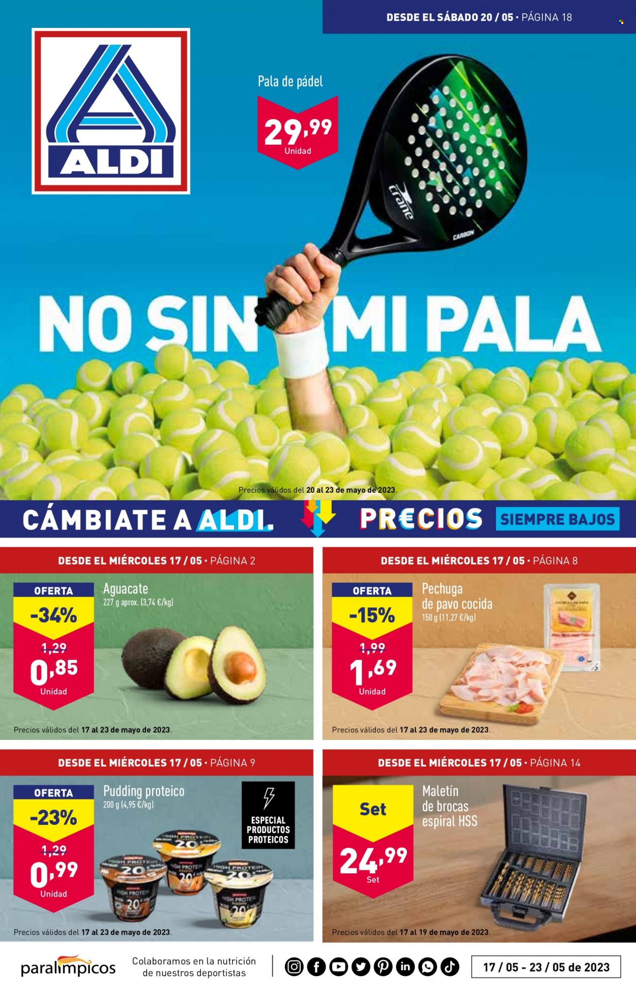 Folleto Aldi - 17/05/23 - 23/05/23. Página 1