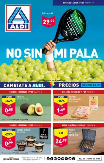 Folleto actual Aldi - 17/05/23 - 23/05/23.