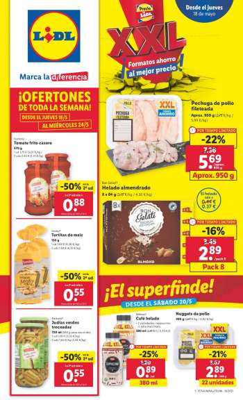 Folleto actual Lidl - 18/05/23 - 24/05/23.
