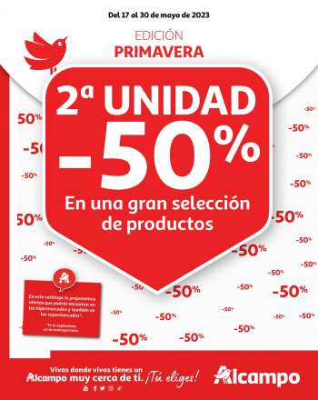 Folleto actual Alcampo - 17/05/23 - 30/05/23.