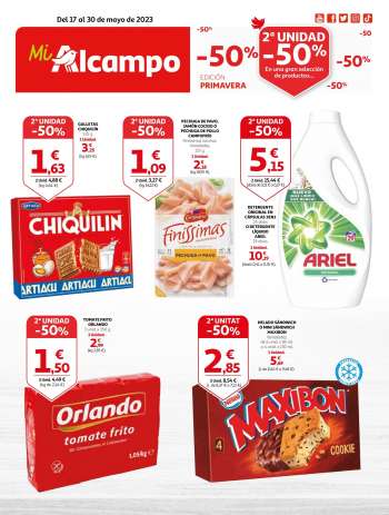 Folleto actual Alcampo - 17/05/23 - 30/05/23.