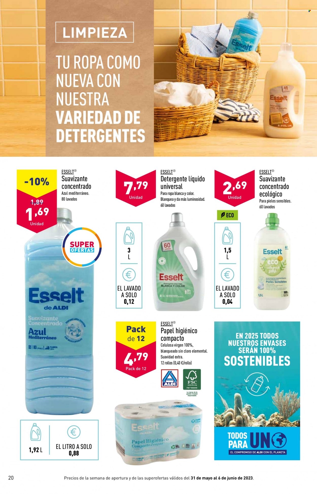 Folleto Aldi - 31/05/23 - 06/06/23. Página 20