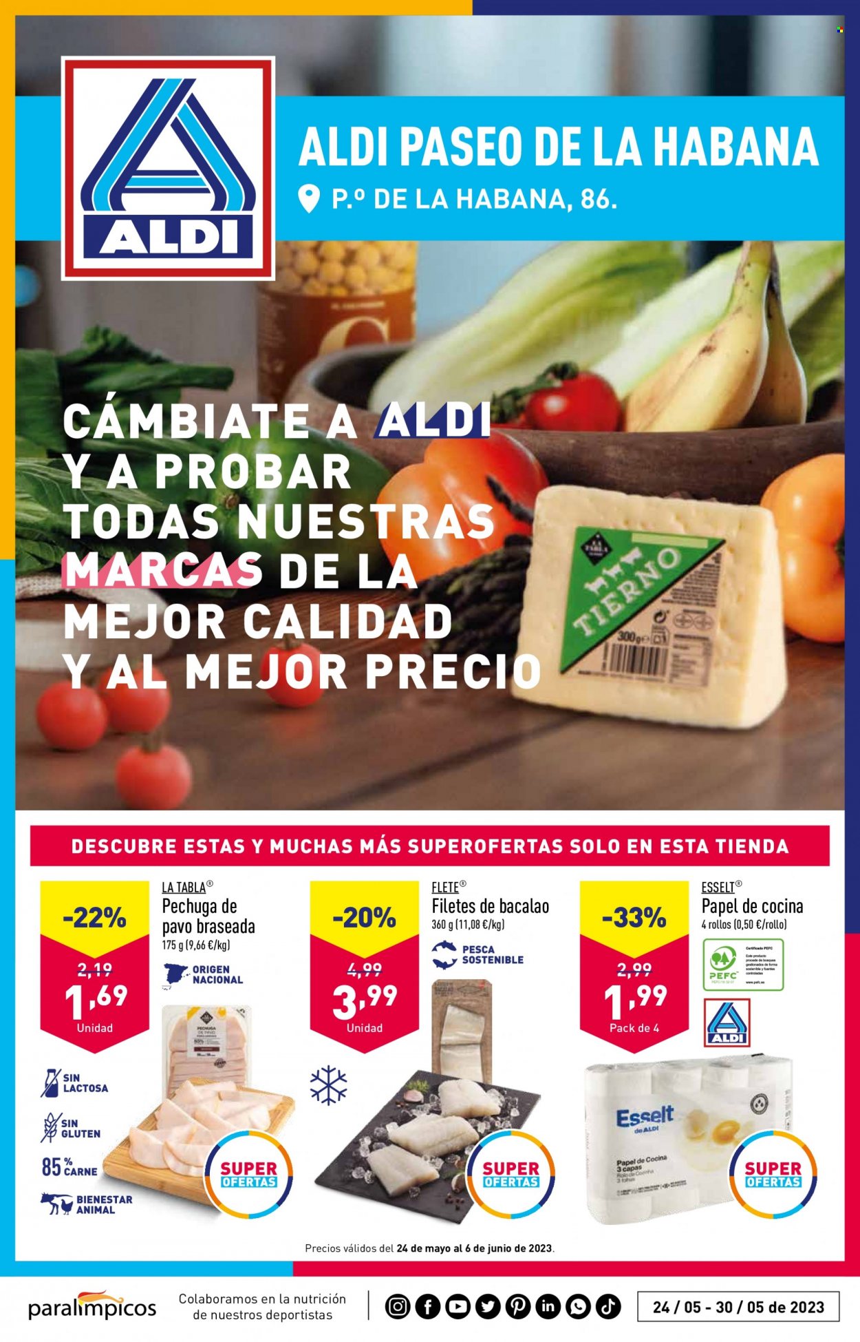 Folleto Aldi - 24/05/23 - 06/06/23. Página 1