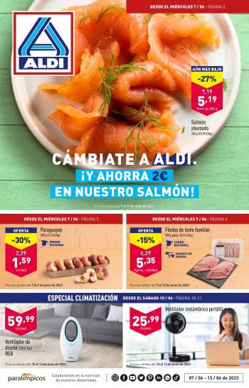 Folleto actual Aldi - 07/06/23 - 13/06/23.