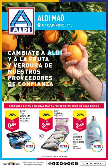 Folleto actual Aldi - 07/06/23 - 13/06/23.