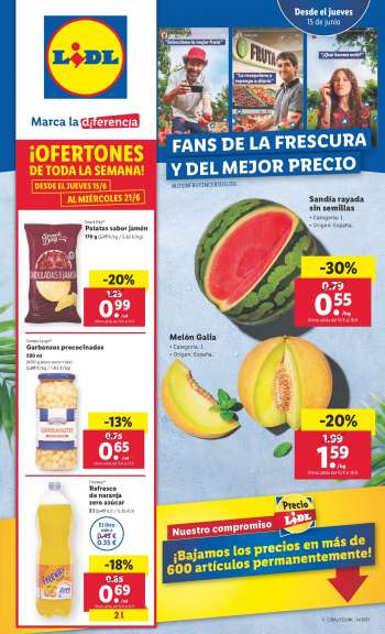 Folleto actual Lidl - 15/06/23 - 21/06/23.